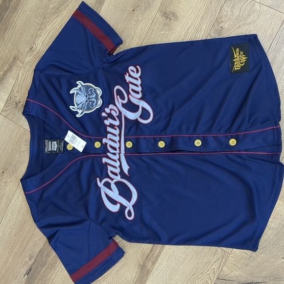 DUNGEONS AND DRAGONS BALDURS GATE 3 JERSEY ASTARION D&D Men's Size Medium NWT - Picture 5 of 9